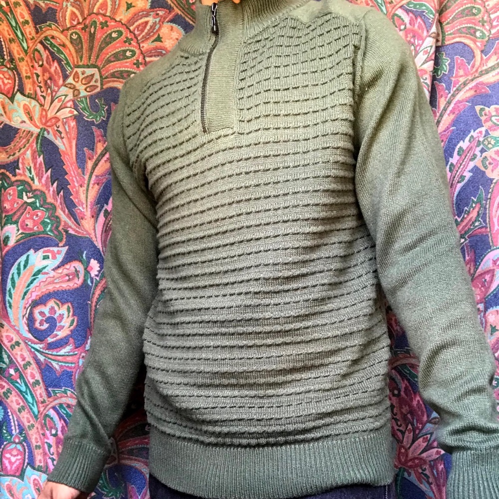 Cute studio 84 cardigan turtle neck sweater